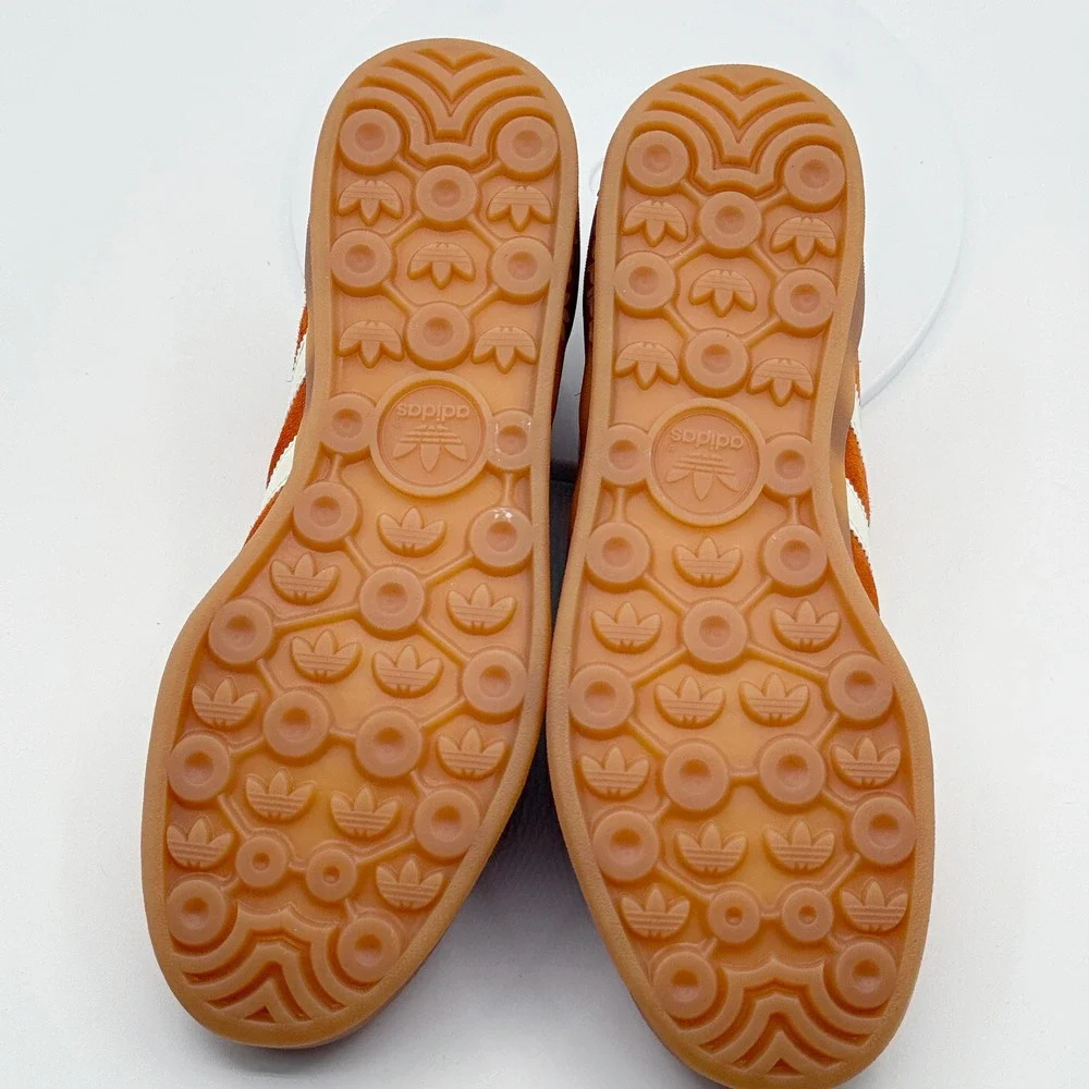 Adidas Gazelle Indoor Size 9 Mens 'Orange Off White Gum' JQ8392